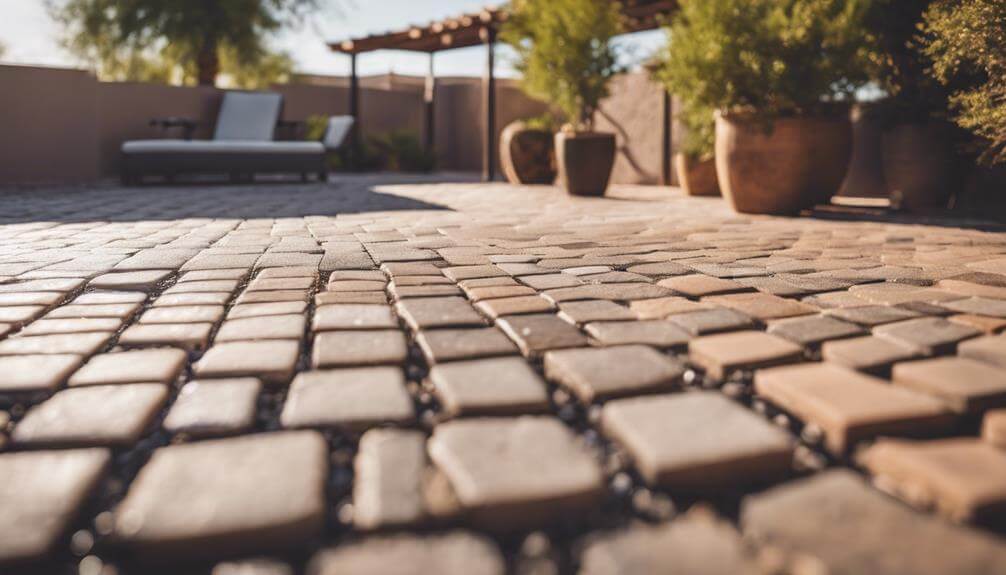 average costs of pavers per square foot in phoenix