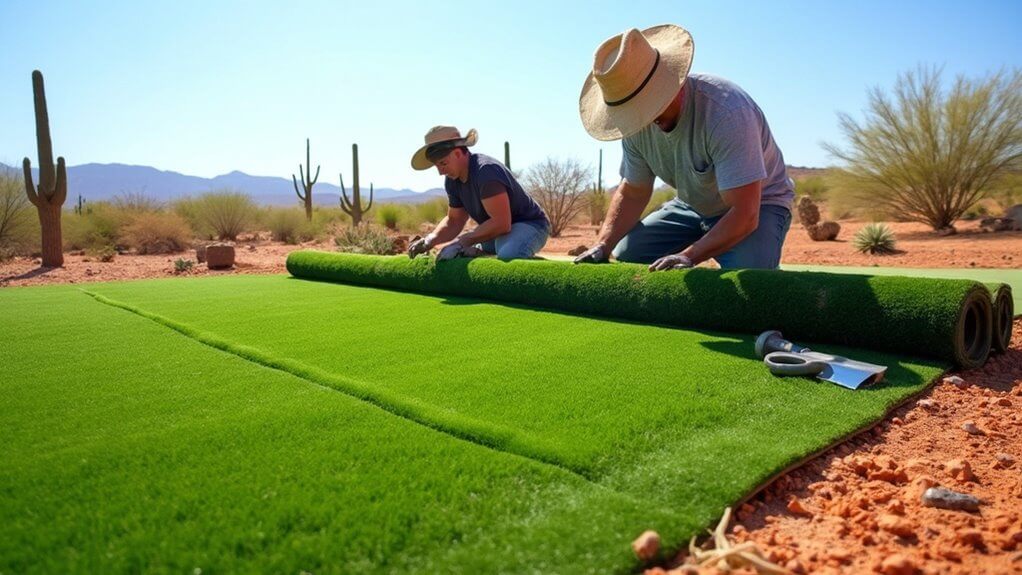 Install Artificial Turf