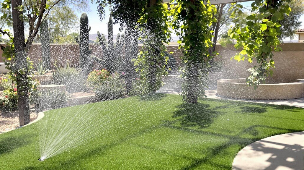 How Chandler Locals Keep Artificial Turf Cool