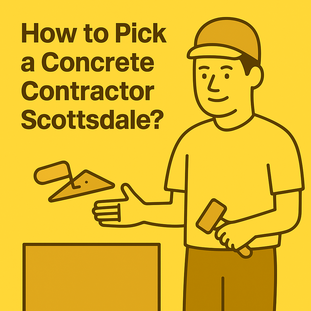 concrete contractor scottsdale